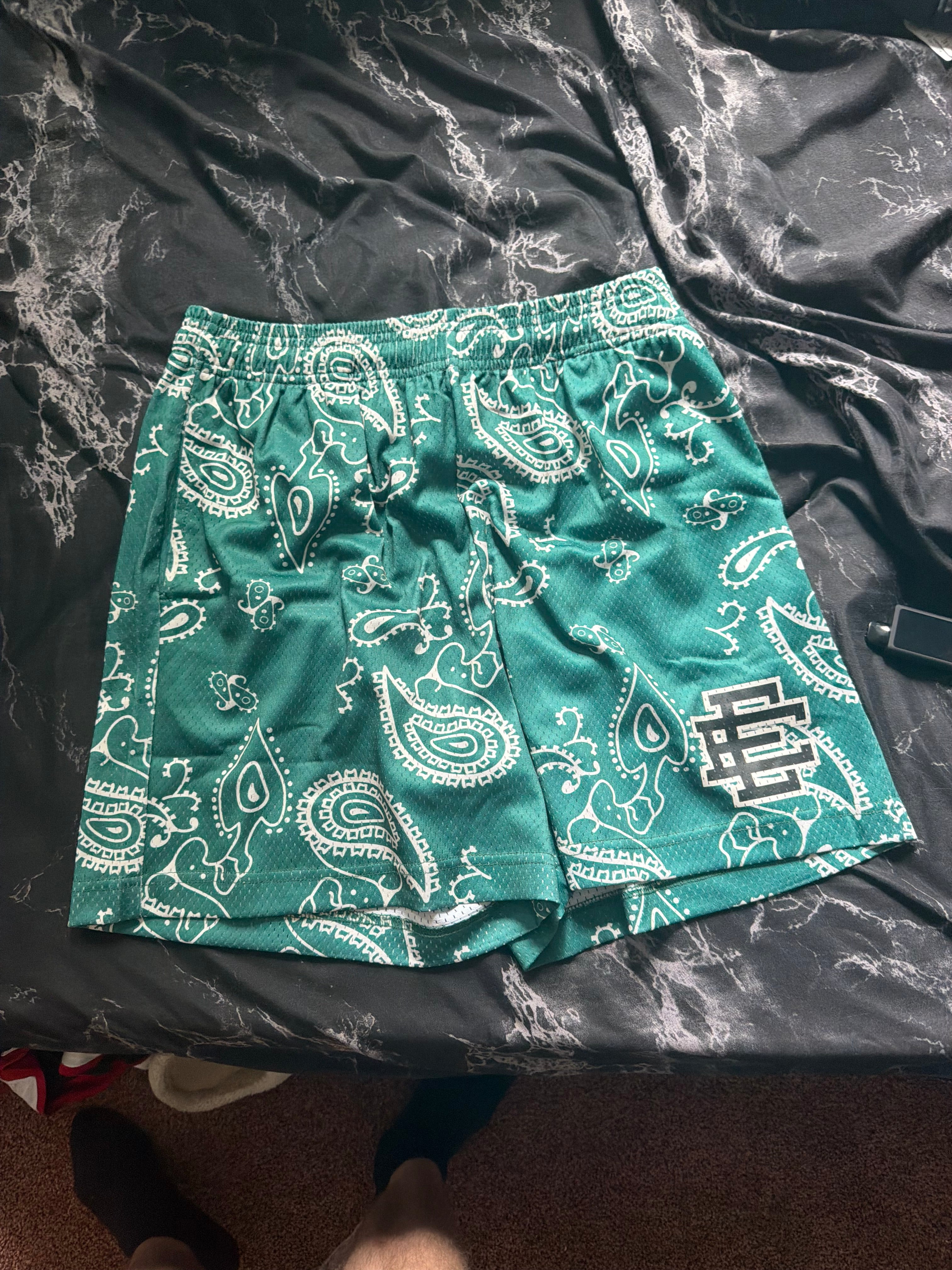 Green Eric Emanual Shorts